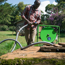 Load image into Gallery viewer, 30m roll of 32mm (1.25-inch) rigid discharge hose for SF2